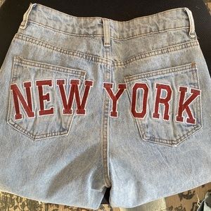 NEW YORK embroidered Adika jeans
